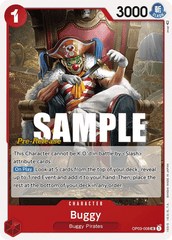 Buggy (008) - OP03-008 - UC - Pillars of Strength Pre-release Promo